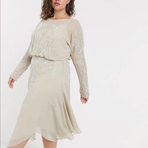 ASOS Curve Beaded Dress